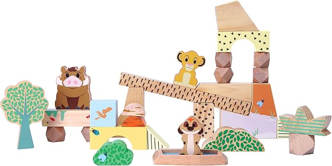 Just Play Disney Wooden Toys The Lion King Pride Rock 18 Month