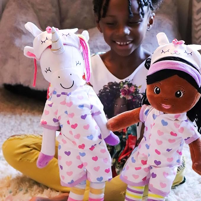 Plushible Plush Baby Doll - 18 Inch Rag Dolls for Girls, Infants