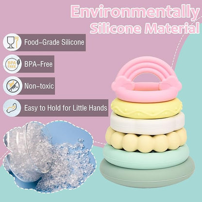Baby Teething Toy, Silicone Teething Toys