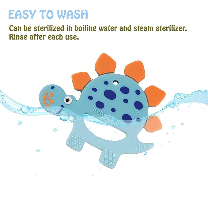 Teething Toys 3-6 Months, Teethers for Babies 3-6 Months 6-12 Months,