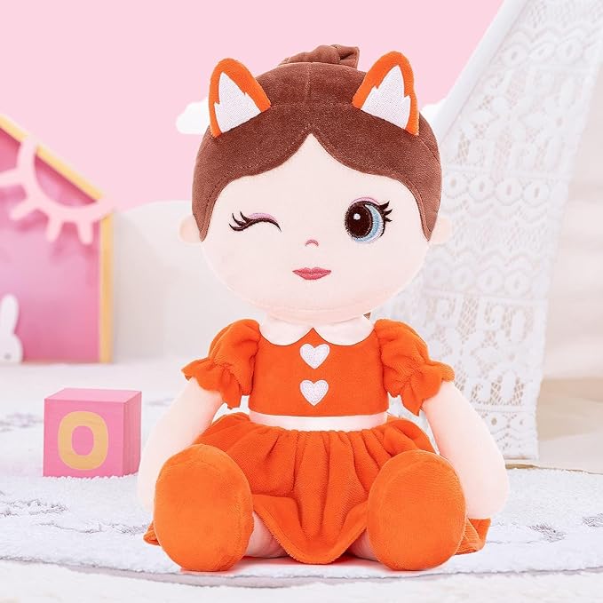 Lazada Soft Baby Doll Plush Girl Toys Fox Girls 16"…