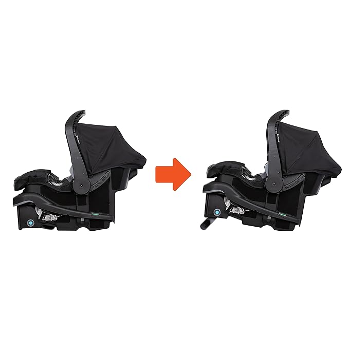 Baby Trend Passport® Seasons All-Terrain Stroller Travel System with EZ-Lift™ PLUS Infant Car Seat, Dash Black
