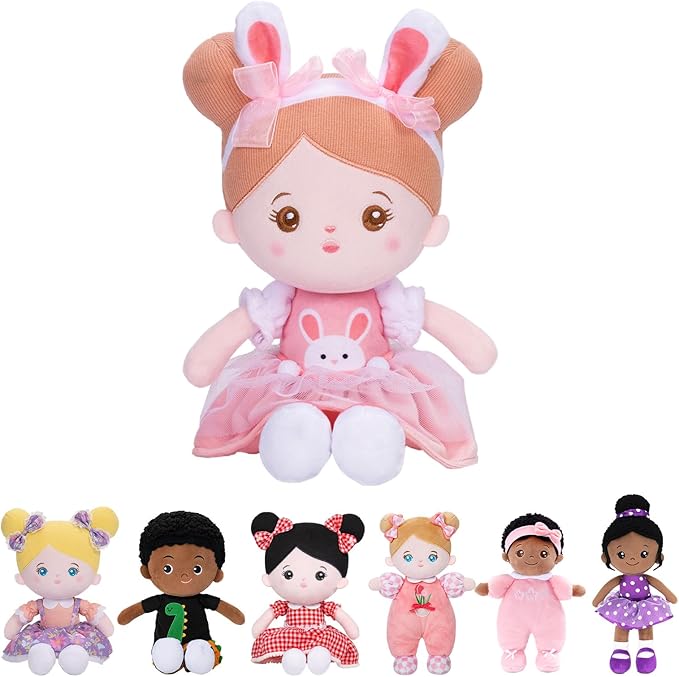 OUOZZZ Soft Baby Doll for Girls - My First Baby 15"