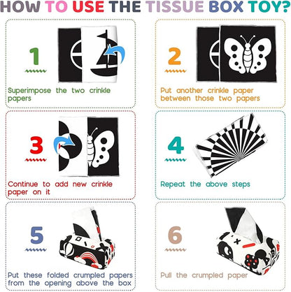 Baby Toys 6 to 12 Months - Baby Tissue Box Toy 1 Year