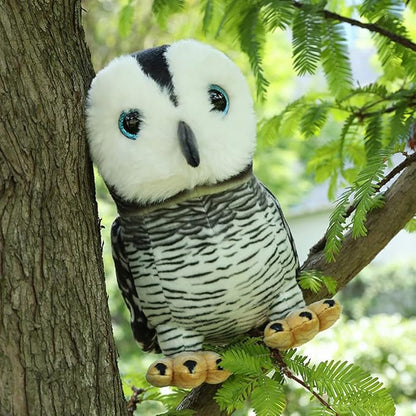 New Simulation Owl Plush Toy Cute Bird Animals Doll Baby A,20cm/ 7inch)