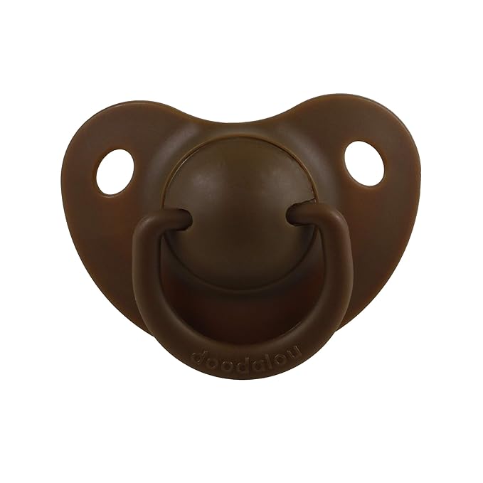 Furry Friend Pacifier Plush Toy - Ultra Soft Cuddly 100% Polyester with Medical Grade Silicone Pacifier (Color Varies), Machine Washable