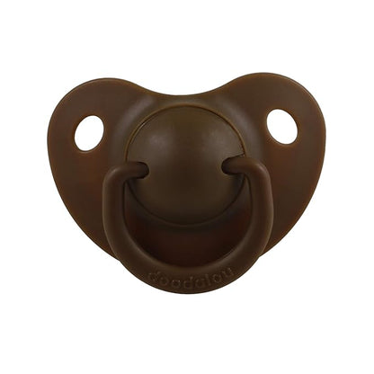 Furry Friend Pacifier Plush Toy - Ultra Soft Cuddly 100% Polyester with Medical Grade Silicone Pacifier (Color Varies), Machine Washable