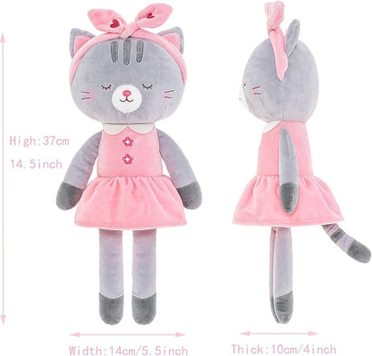 Lazada Stuffed Cat Dolls Animal Kitty Plush Toy Baby Girl 16"