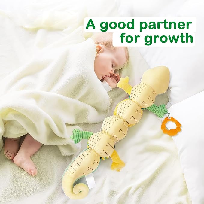 Infant Musical Stuffed Animal Toys, Activity Soft Sensory Toy with Baby Teething Toys 0 3 6 12