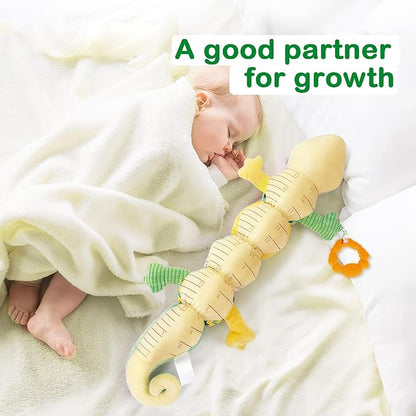 Infant Musical Stuffed Animal Toys, Activity Soft Sensory Toy with Baby Teething Toys 0 3 6 12
