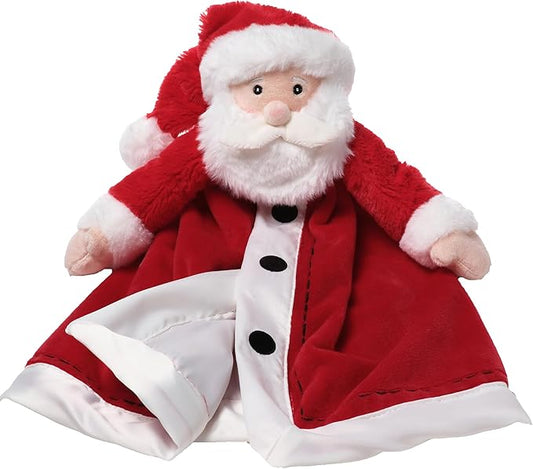 Bearington Baby Santa Snuggler, 15 Inch Plush Christmas Santa Claus
