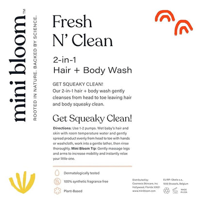 Fresh N’ Clean 2-in-1 Hair + Body Wash | Shampoo Sulfate-Free 16.6 oz