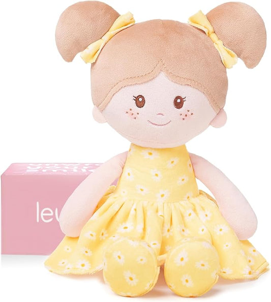 Soft Baby Doll Toys (12''), My First Baby Rag Doll for 1 Year-Old Girl Birthday Gift