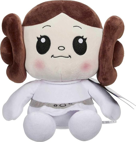 Star Wars Return of the Jedi Plush Toy, Snug Club Princess Leia Soft Character Doll 40th Anniversary, 7-Inch