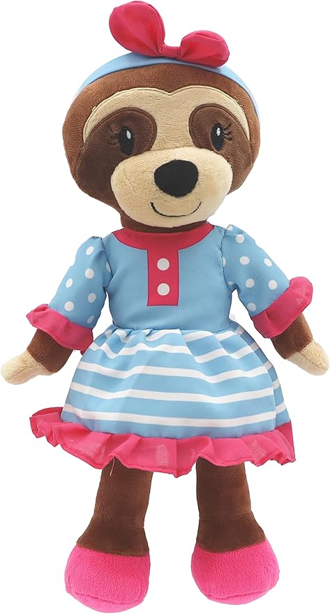 Playtime by Eimmie Plushible Rag Doll - Soft Dolls for Baby, Girls 14 Inch