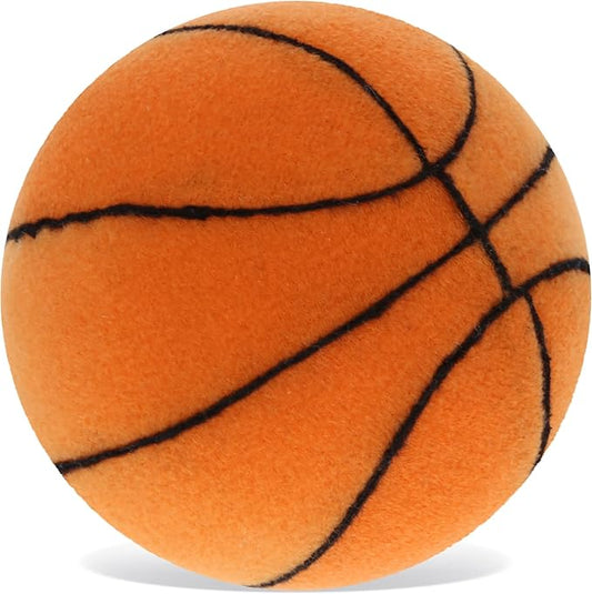 DolliBu Sports Plush Ball - Small Stuffed Basketball Plush, Soft Squishy Ball Toy for Playtime 3 Inches