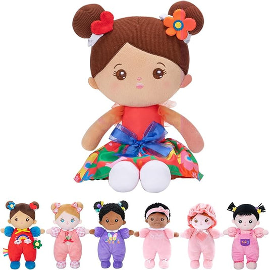 OUOZZZ Soft Baby Doll for Girls - First Hispanic Baby 13"