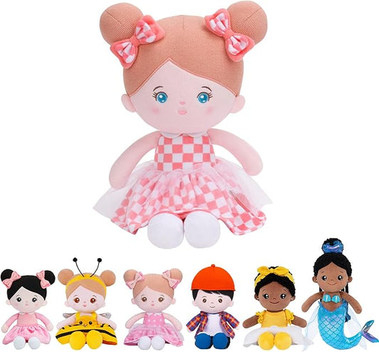 OUOZZZ Soft Baby Doll for Girls - My First Baby 15"