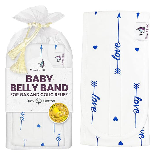 Baby Belly Band for Gas & Colic Baby Relief - Self Heating Belly Band Baby Belly Button Band Colic Band Tummy Wrap for Babies Colic Belt Baby Gas Wrap Colic Baby Relief Newborn