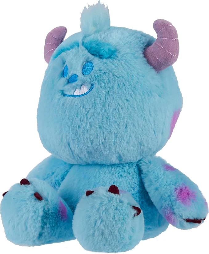 Mattel Disney and Pixar Monsters Inc. Plush Sulley Toy, 10-inch Soft Blue Monster Doll