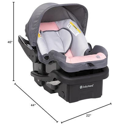 Baby Trend Expedition® Jogger Travel System with EZ-Lift™ Infant Car Seat, Dash Pink