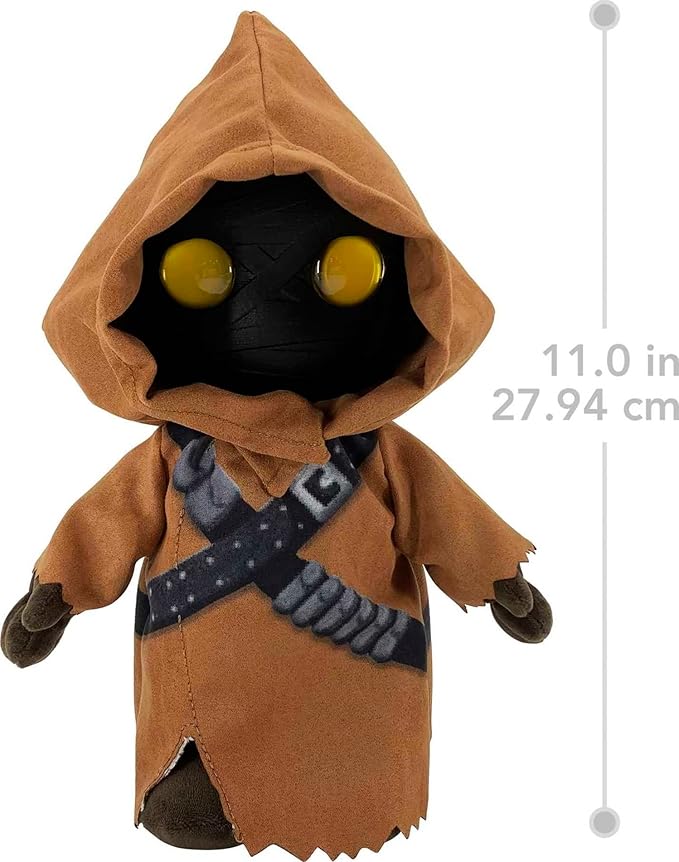 Star Wars Galactic Pals Plush 11-Inch Toy, Jawa Soft Doll