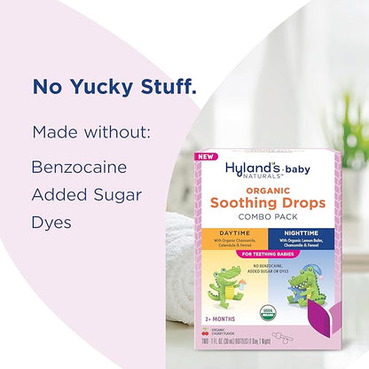 Hyland's Baby - Organic Daytime & Nighttime Soothing Drops Combo 2 oz.