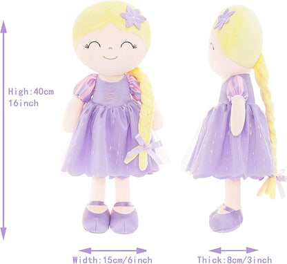 Gloveleya Dolls Princess Girls Toy First Baby Girl Gifts Soft 16"