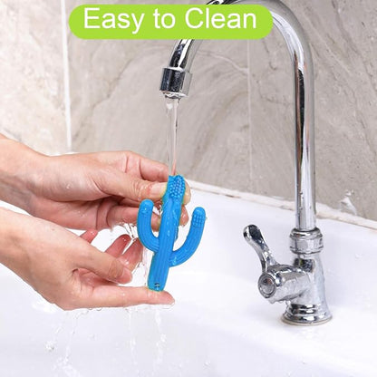 Cactus Teether, Baby Teething Toys for Babies 0-6 Months 6-12 Months