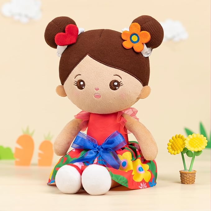 OUOZZZ Soft Baby Doll for Girls - First Hispanic Baby 13"