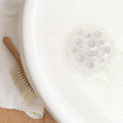 Moon Biscuit Natural Rubber Baby Toy for Teething, Bath time