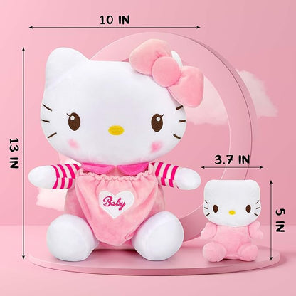 Cartoon Kitty Plush Toys - Cute Plush Doll Toys Decor(10")