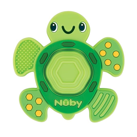 Nuby Teethe N' Pop Sensory Play Teether - Baby Teething Toy 3+ Months