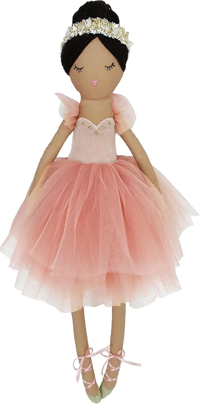 MON AMI Juliet The Prima Ballerina Stuffed Doll - 22”, Plush Ballerina Doll for Girls