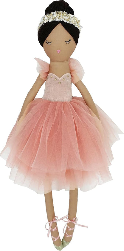 MON AMI Juliet The Prima Ballerina Stuffed Doll - 22”, Plush Ballerina Doll for Girls
