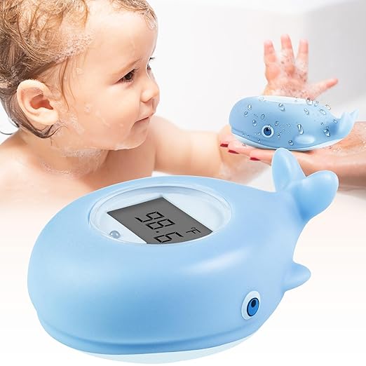 Baby Bath Thermometer, Whale Bath Thermometer Baby Safety