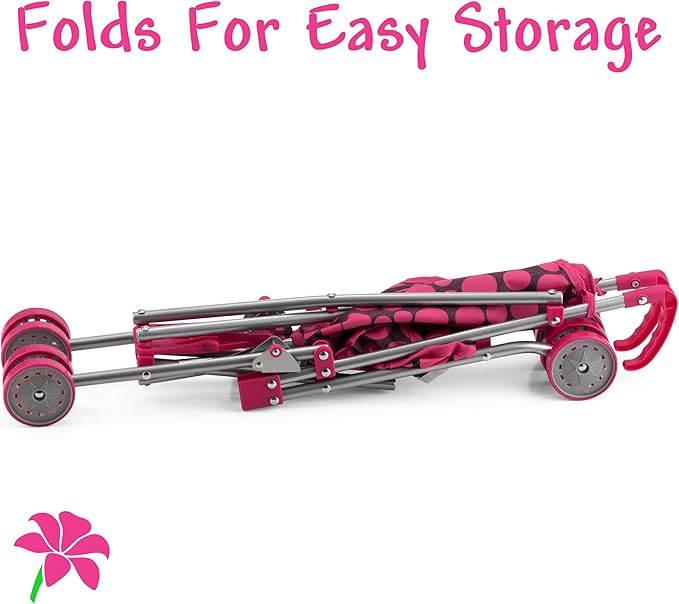 Baby Doll Stroller for Toddlers 3 years and up, Foldable