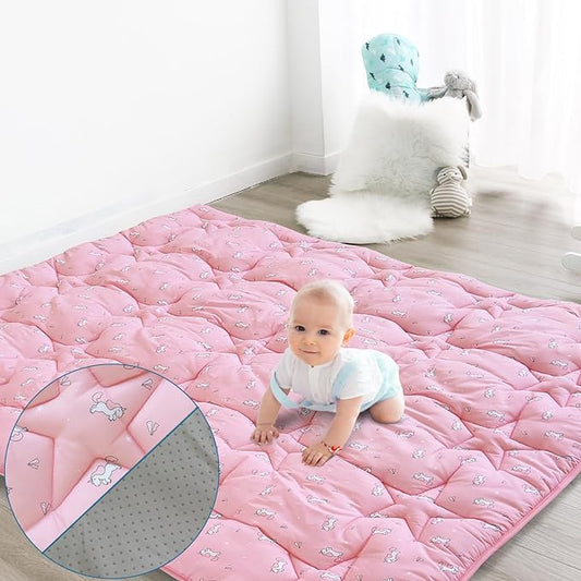 Baby Play Mat for Boys Girls, 50'' x 50'' baby Play Mat for Playpen