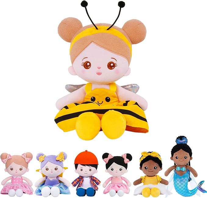 OUOZZZ Soft Baby Doll for Girls - My First Baby 12"
