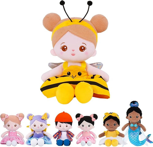 OUOZZZ Soft Baby Doll for Girls - My First Baby 12"