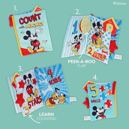 Disney Baby Mickey Mouse Count with Mickey Soft Book