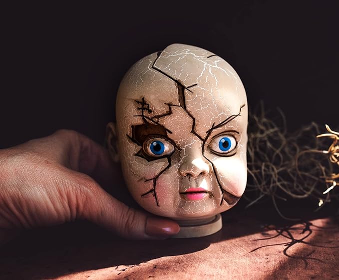 Nerd Block Baby Eat You Alive Broken Doll Head Collectible