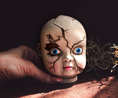 Nerd Block Baby Eat You Alive Broken Doll Head Collectible