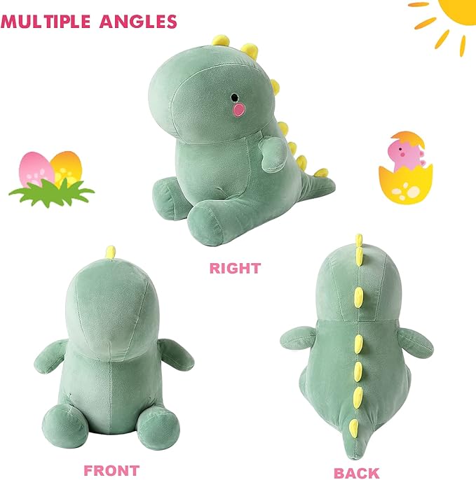 Ditucu Cute Dinosaur Stuffed Animals Toys Plush Dolls Soft Dino 10 inch