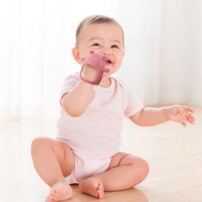 Baby Teethers 3-6 Months, BPA Free Baby Chewing Toys