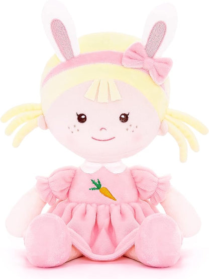 Onetoo Bunny Doll Plush Baby Doll Rabbit Doll First Baby Dress14