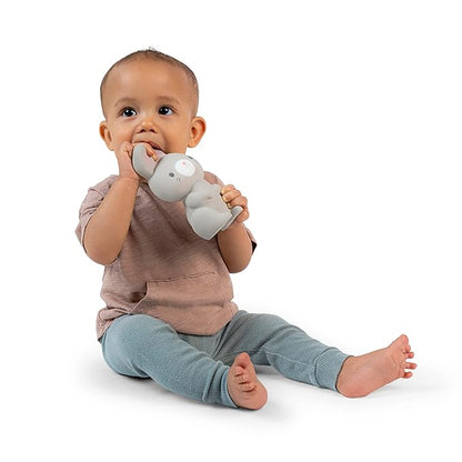 Ingenuity Sylvi Natural Rubber Teether 5.75" Toy, BPA Free 3+ Months,