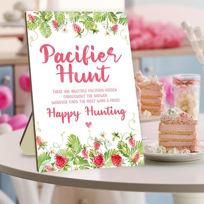 Baby Pacifier Hunt Game, Baby Shower Games Set 50 Mini