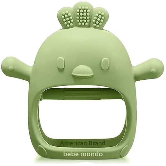 Bebe Never Drop Teething Toys for Babies 0-6months, Infants New Born Chew Toys for Teething Relief Pacifier,0-3 Months
