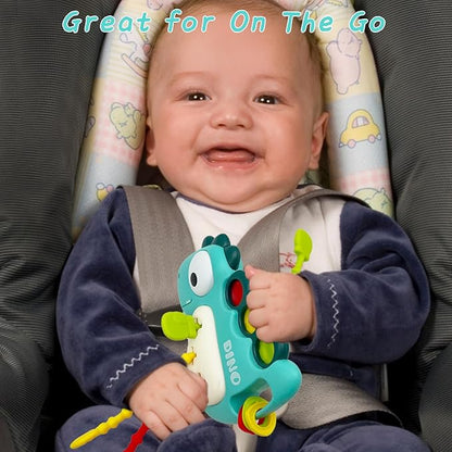 Montessori Toy for Baby 18+ Months, Cute Dinosaur Baby Sensory